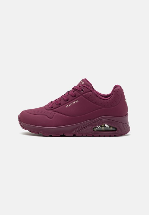 Skechers UNO - Trainers - plum durabuck