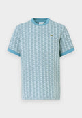 Lacoste UNISEX - Print T-shirt - phoenix blue/abyss blue
