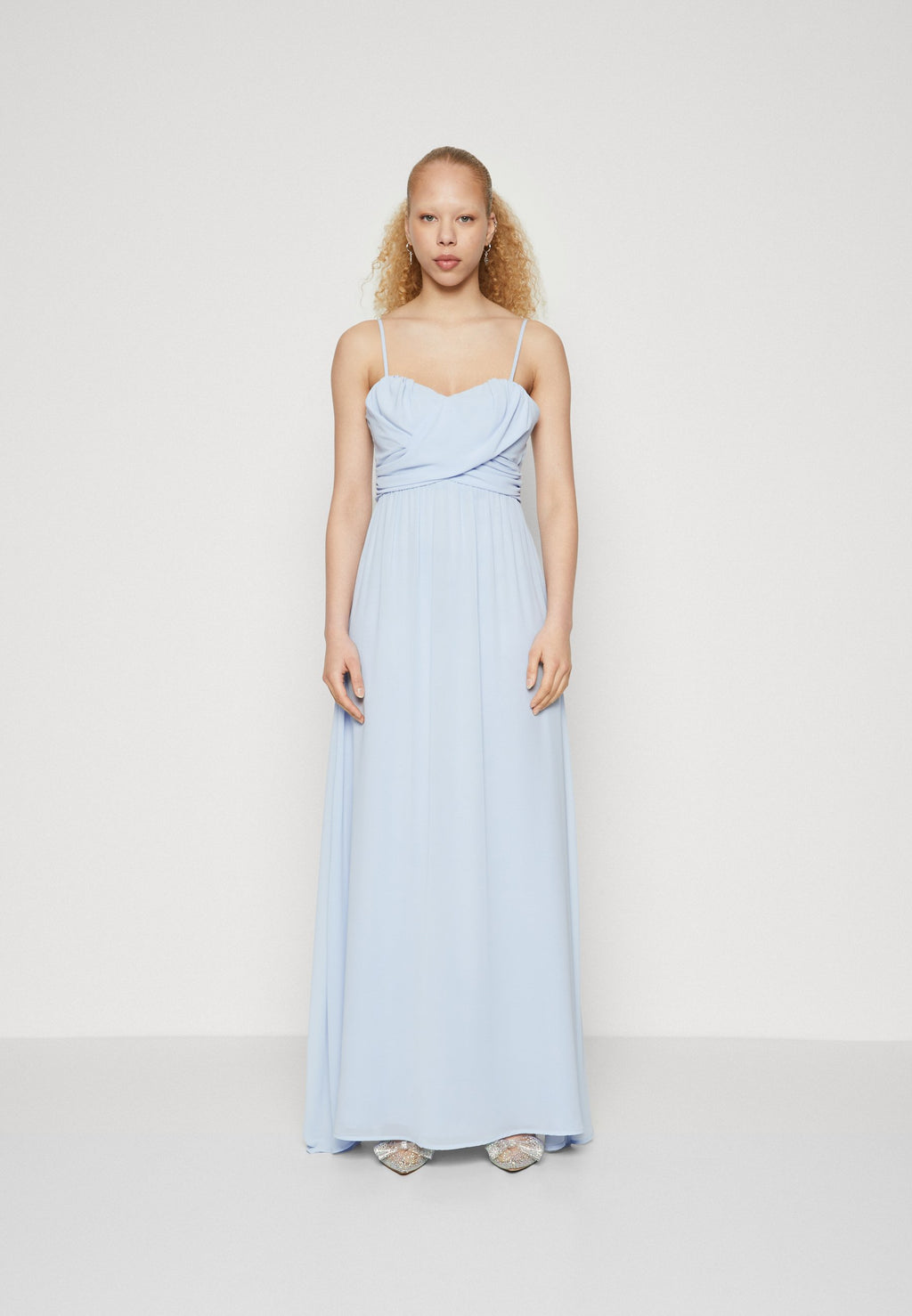 VILA VISTINE DRAPING STRAP DRESS