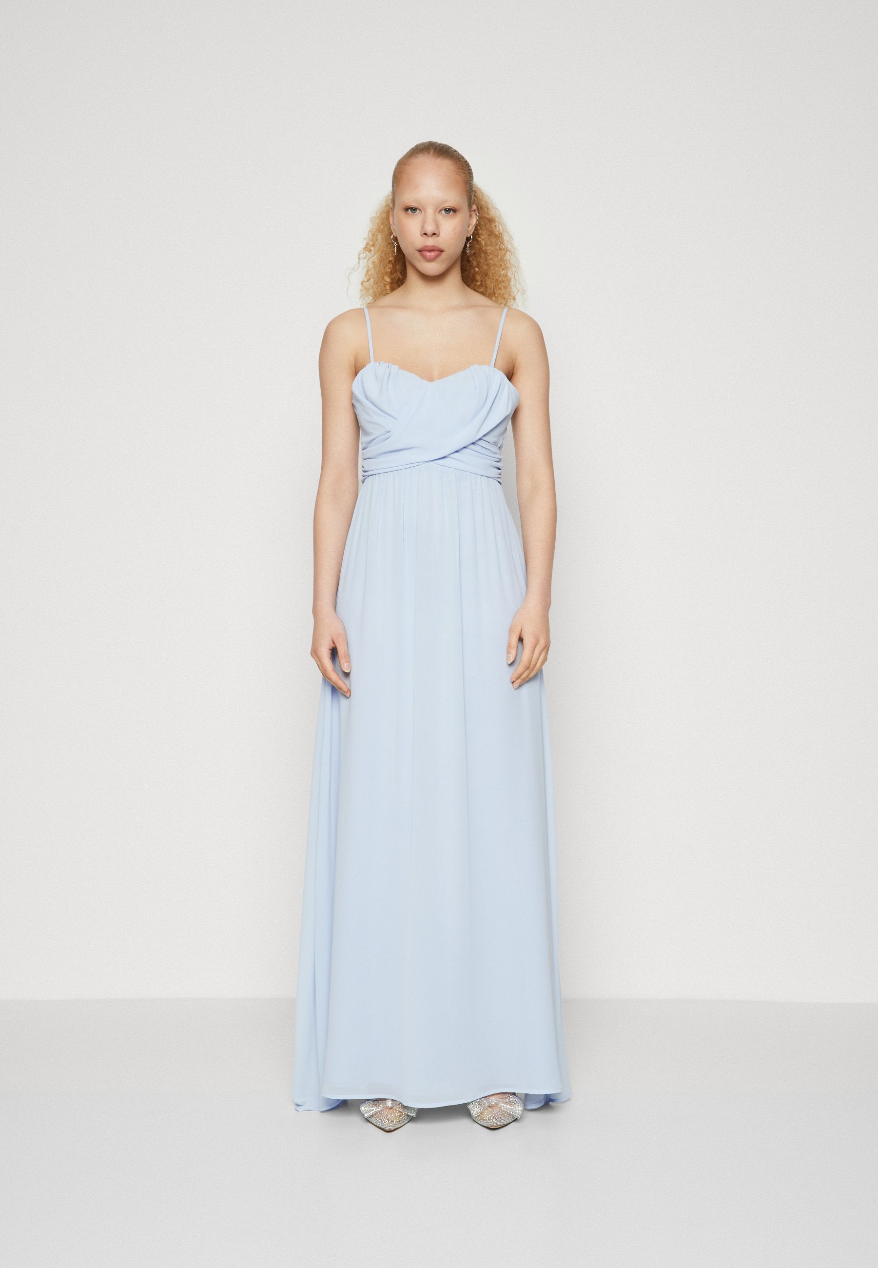 VILA VISTINE DRAPING STRAP DRESS