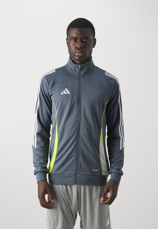 adidas Performance TIRO24 TRAINING JACKET - Training jacket - team onix/team semi sol yellow