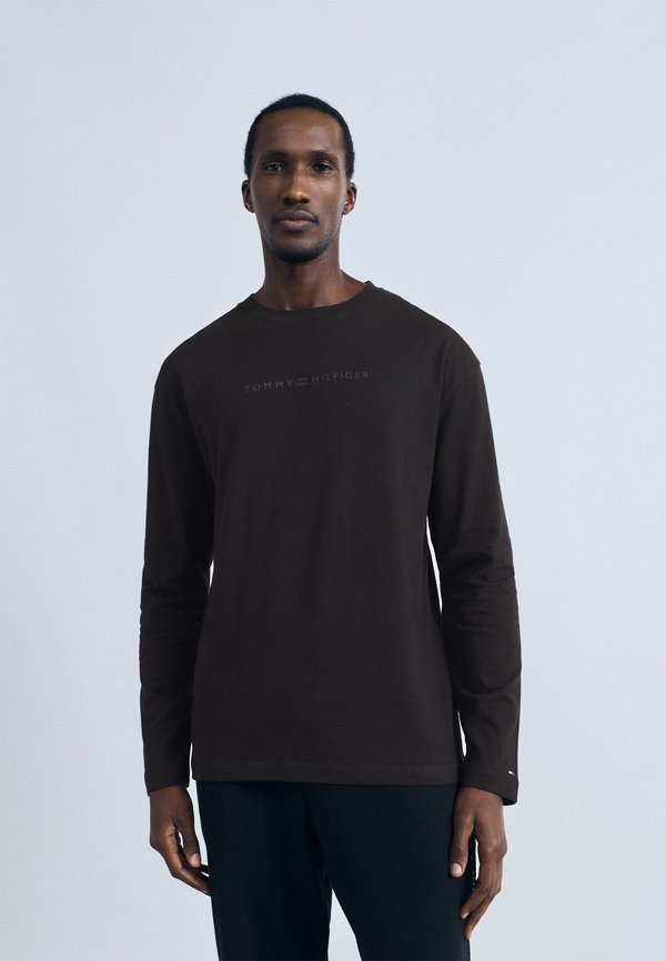 Tommy Hilfiger ORIGINAL LOGO TEE - Pyjama top - black