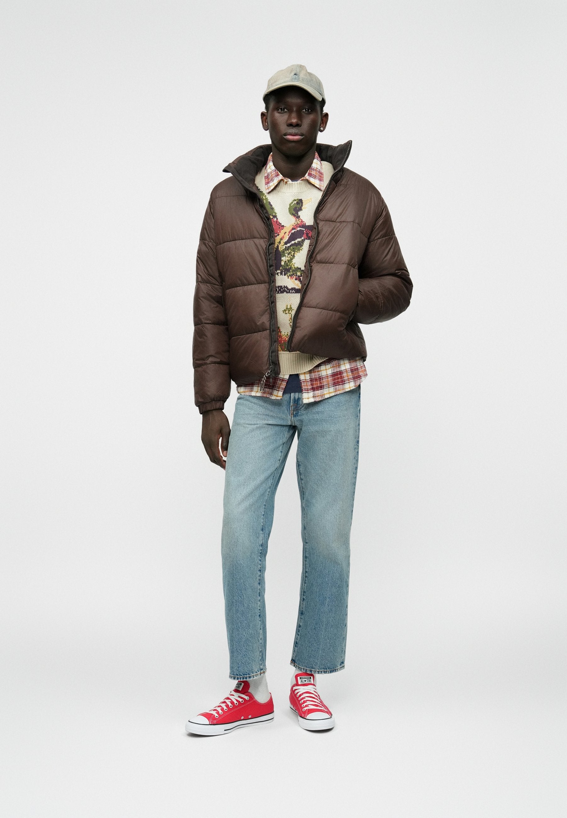Abercrombie & Fitch AIRCLOUD MOCK PUFFER