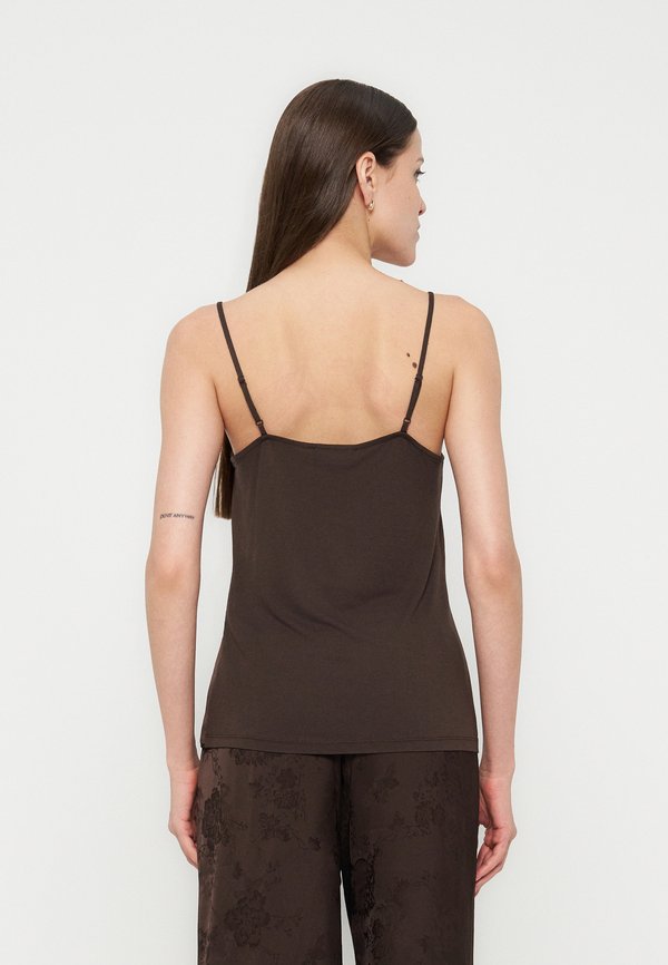 Anna Field CAMI WITH SATIN FRONT AND JERSEY BACK