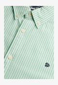 Superdry & Co PREPPY LONG SLEEVE  - Shirt - mint stripe