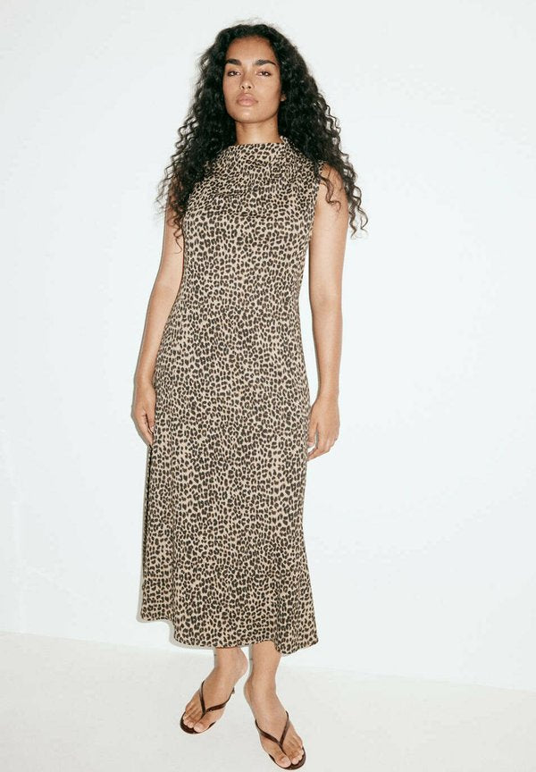 Mango ADULT - Day dress - bruin