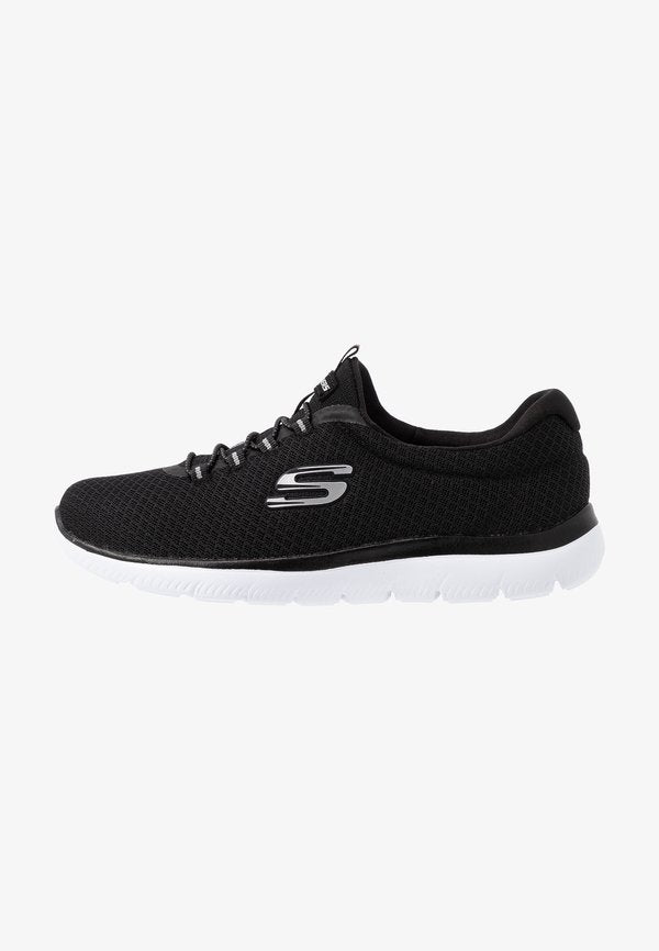 Skechers SUMMITS - Trainers - black/white