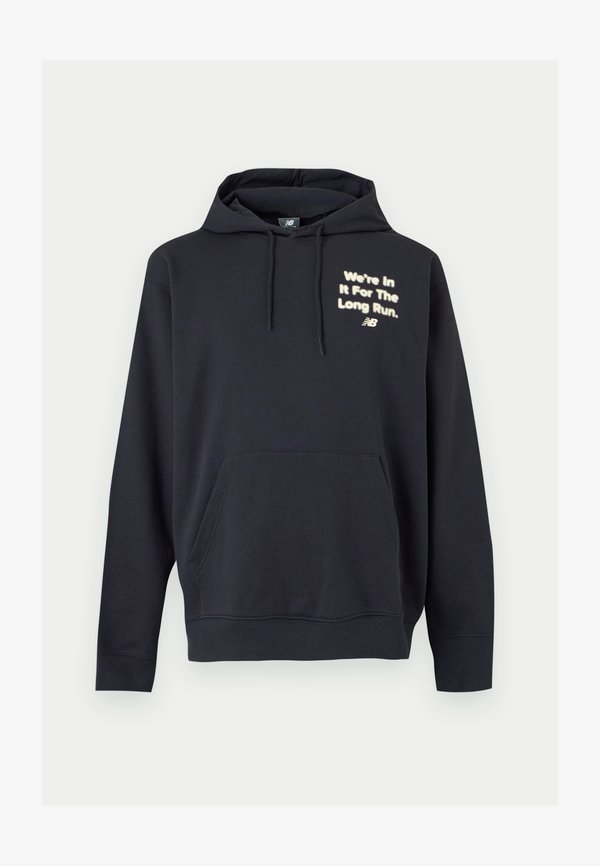 New Balance FOGGY DAZE HOODIE  - Hoodie - dark night