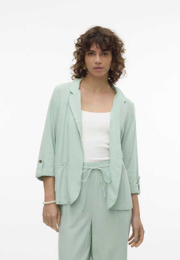 Vero Moda VMJESMILO - Blazer - silt green