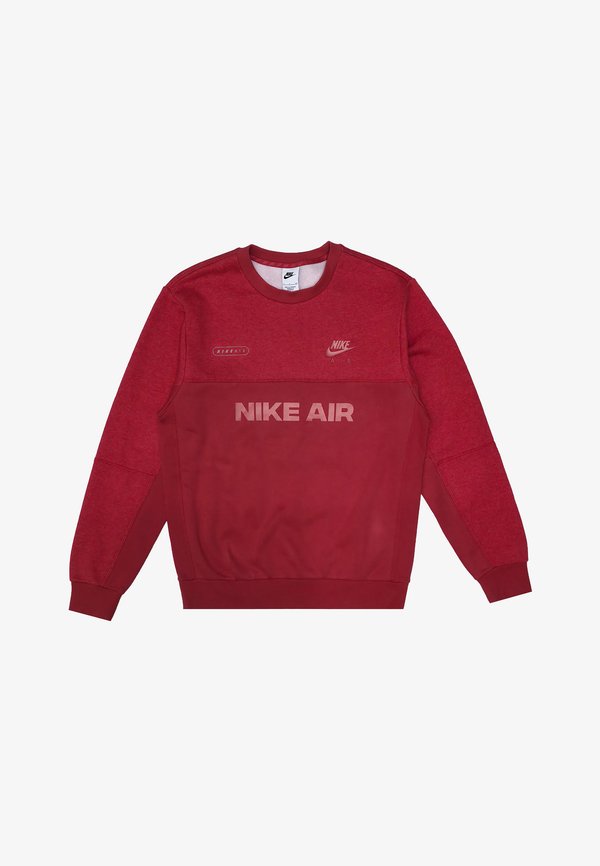 Nike Sportswear AIR BRUSHED - Sweatshirt - gym red
