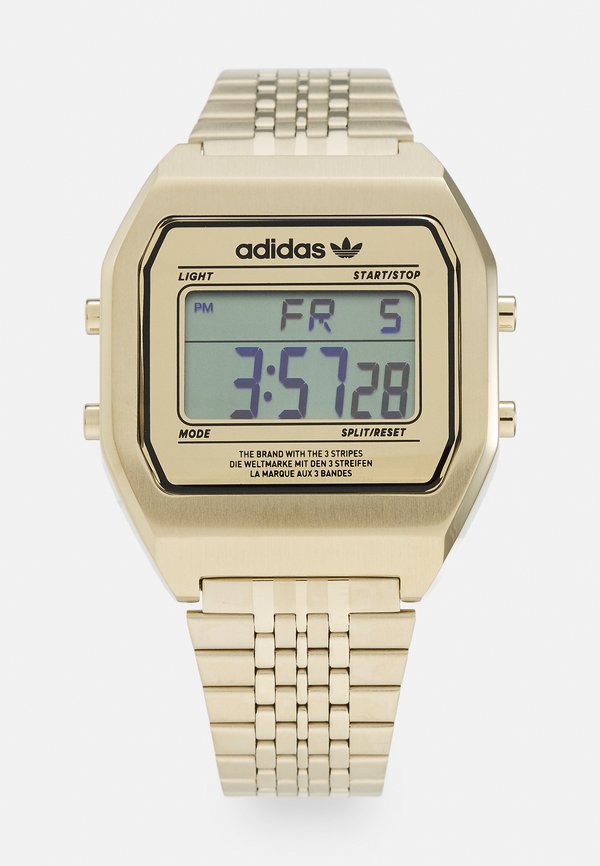 adidas Originals DIGITAL TWO - Digital watch - gold-coloured