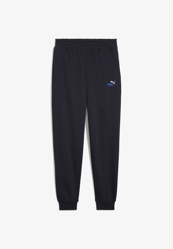 Puma ESSENTIALS 2 COLOUR NO.1 LOGO JOGGING - Tracksuit bottoms - new navy mountain blue