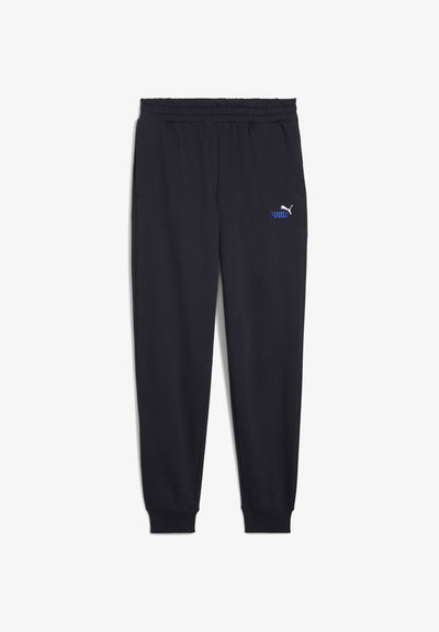 Puma ESSENTIALS 2 COLOUR NO.1 LOGO JOGGING - Tracksuit bottoms - new navy mountain blue