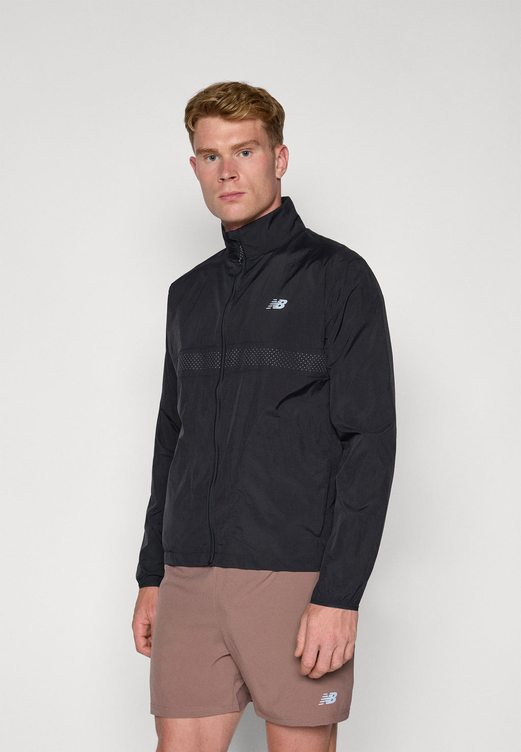 New Balance ATHLETICS REFLECTIVE PACKABLE JACKET