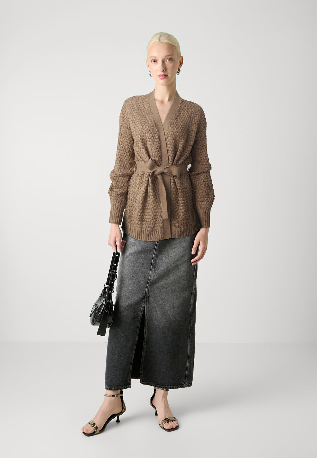 VILA VILIOMY LONG OPEN CARDIGAN