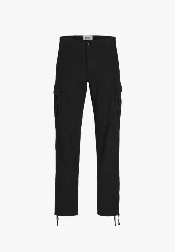 Jack & Jones JPSTKANE BARKLEY NOOS - Cargo trousers - black