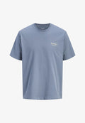 Jack & Jones JJEARCHIVE GRAPHIC TEE SS O-NECK NOOS - Basic T-shirt - blue mirage