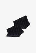 s.Oliver S.OLIVER S.OLIVER UNISEX SOCKEN, 16ER PACK - KURZSOCKEN, EINFARBIG UNISEX - Socks - schwarz
