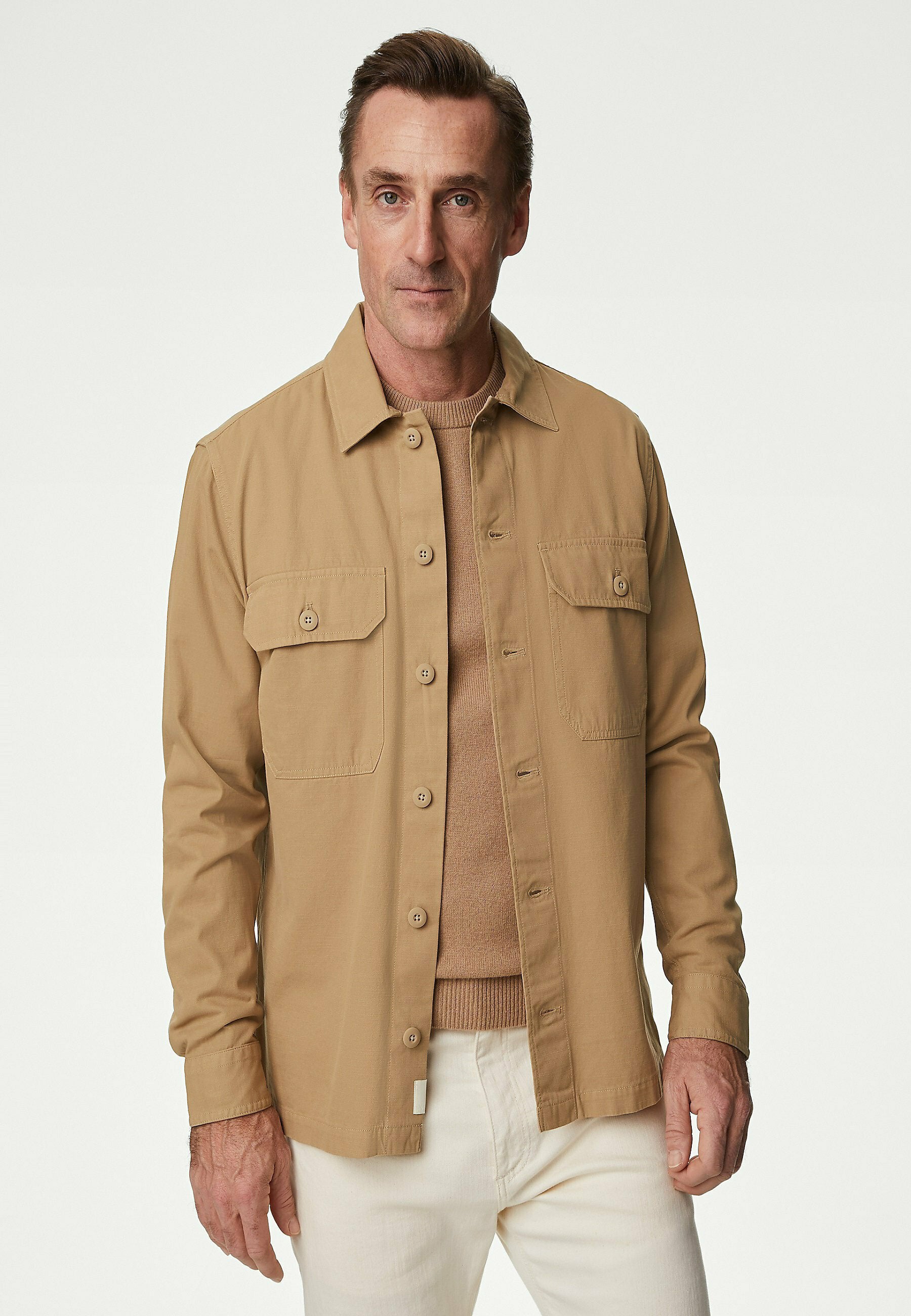 Marks & Spencer PURE COTTON OVERSHIRT