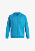 Under Armour RIVAL FLEECE - Zip-up sweatshirt - ether blue