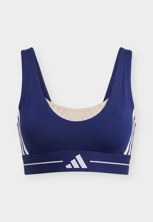 adidas Performance HYG BRALETTE D - Light support sports bra - dark blue