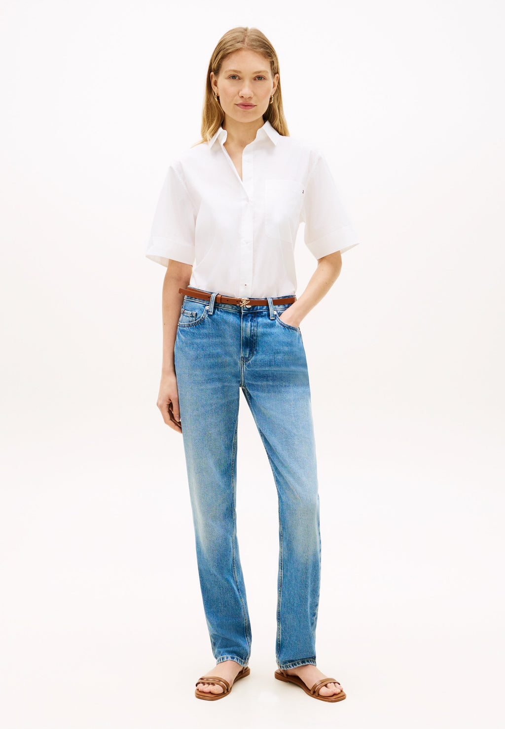 CLASSIC POPLIN SHORT SLEEVE SHIRT Media 2