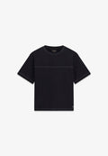 Guess BOXY FIT HEMD - Basic T-shirt - schwarz