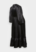 Glamorous Bloom MIDAXI STATEMENT COLLAR DRESS WITH PUFF SLEEVES