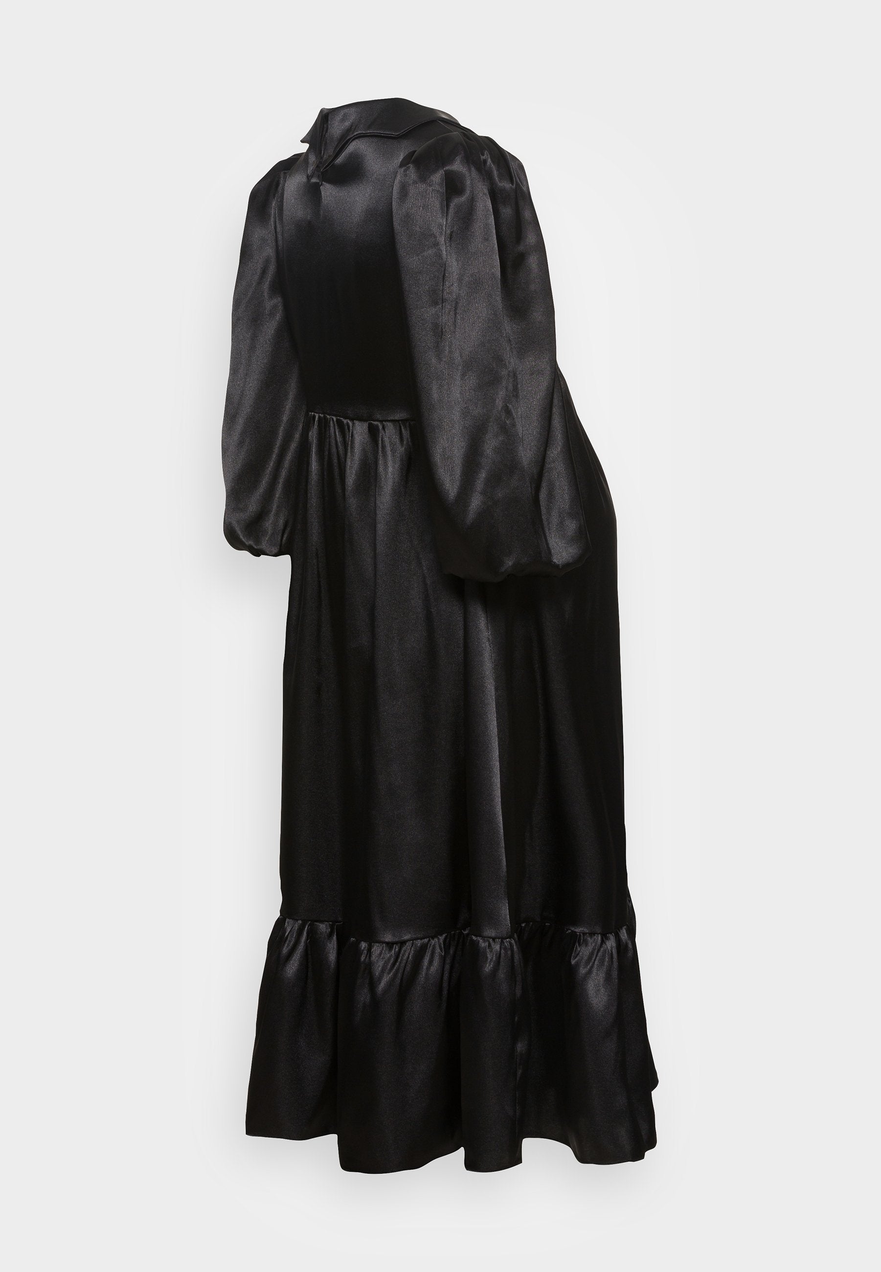 Glamorous Bloom MIDAXI STATEMENT COLLAR DRESS WITH PUFF SLEEVES