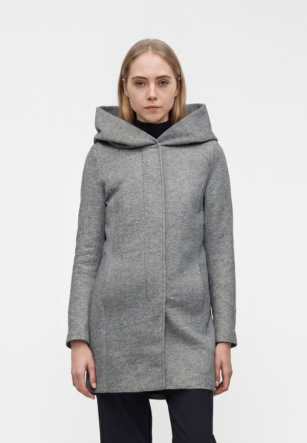 ONLY ONLSEDONA LIGHT COAT OTW NOOS - Short coat - light grey melange