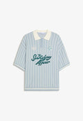 Bershka Polo shirt - light blue