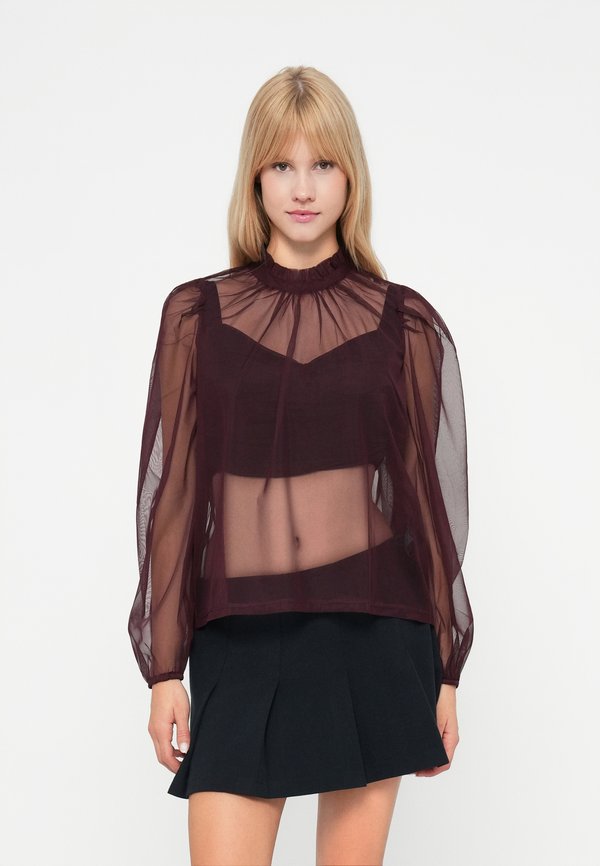 Vero Moda VMNATALY O NECK - Blouse - winetasting