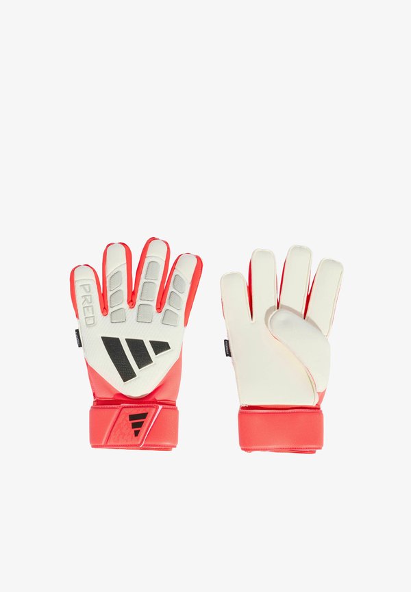 adidas Performance ADIDAS PERFORMANCE PREDATOR GOALKEEPER GLOVE MATCH FINGERSAVE UNISEX - Goalkeeping gloves - white lucid red black
