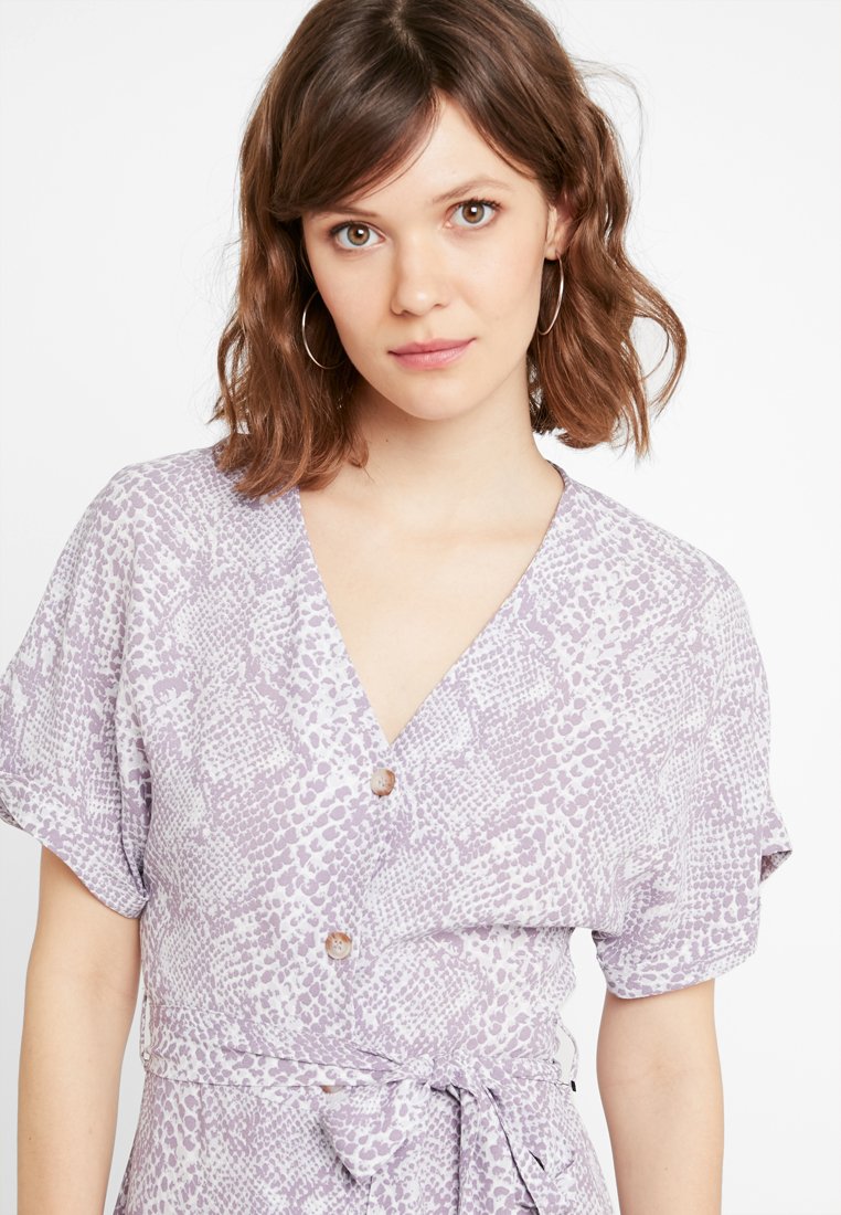 New Look PRINT THRU MIDI DRESS