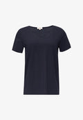 s.Oliver MIT V-AUSSCHNITT - Basic T-shirt - navy