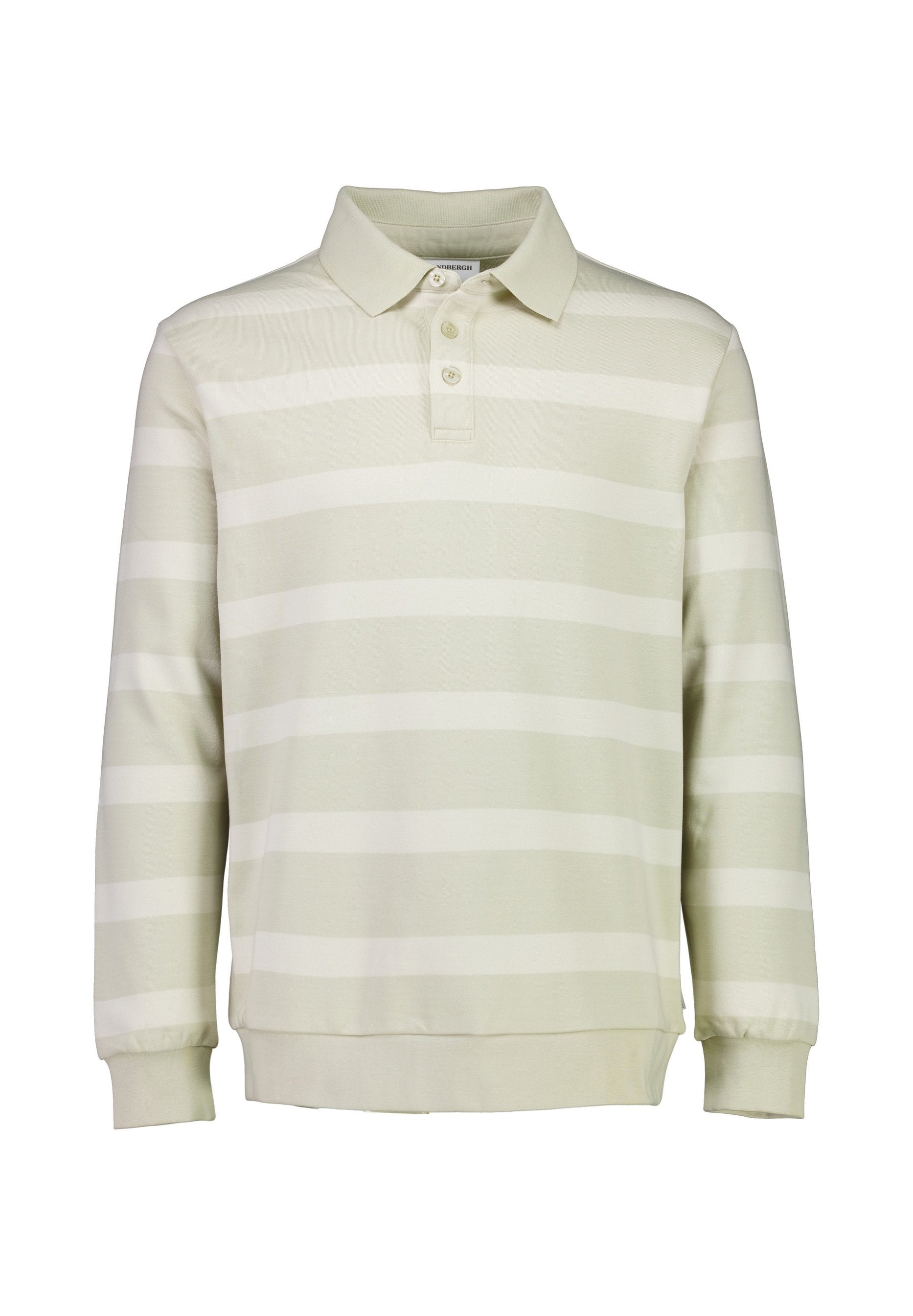 STRIPED POLO SWEATSHIRT L/S Media 1