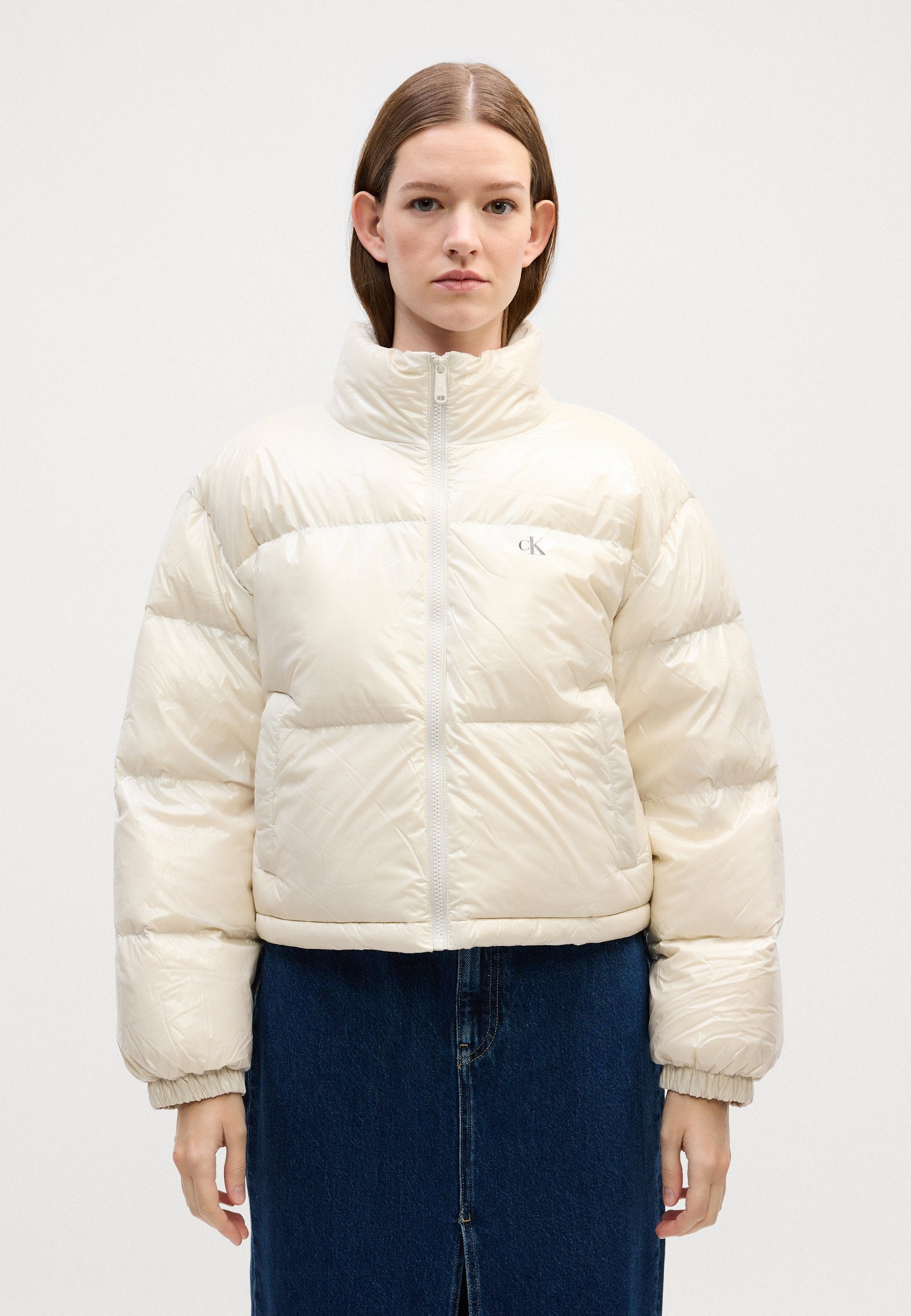 Calvin Klein Jeans HIGH SHINE CROP JACKET