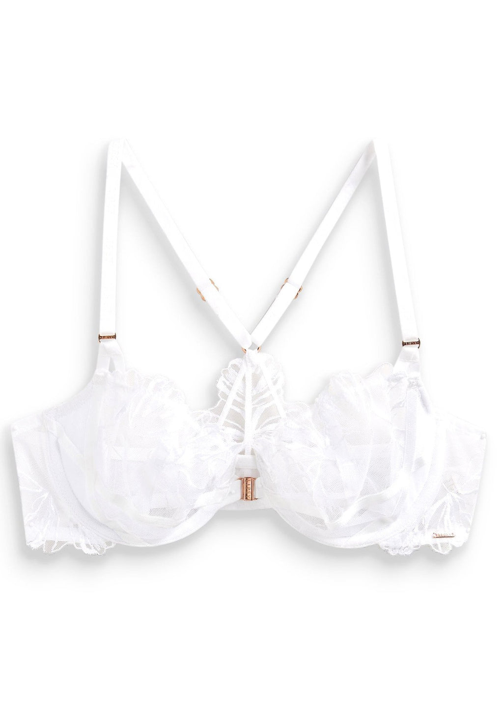 Lipsy EMBROIDERED FRONT FASTENING NON PAD