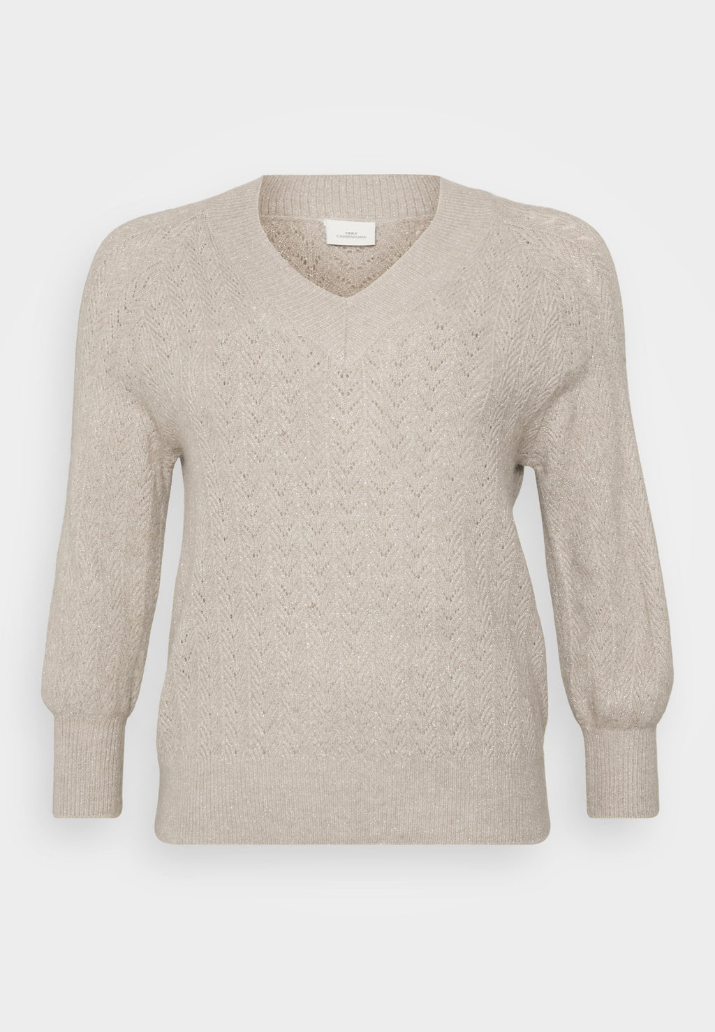 CARLUCILLA GLITTER V NECK  Media 1