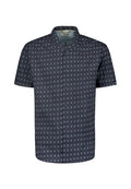 SHORT-SLEEVE WITH RESORT COLLAR AND GRAPHIC PATTERN Media 1