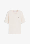 Tommy Hilfiger Basic T-shirt - heather ivory petal