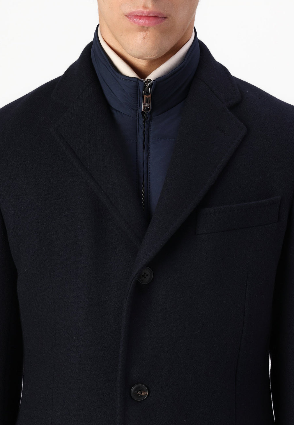 Hackett London CASH COAT WITH BIB