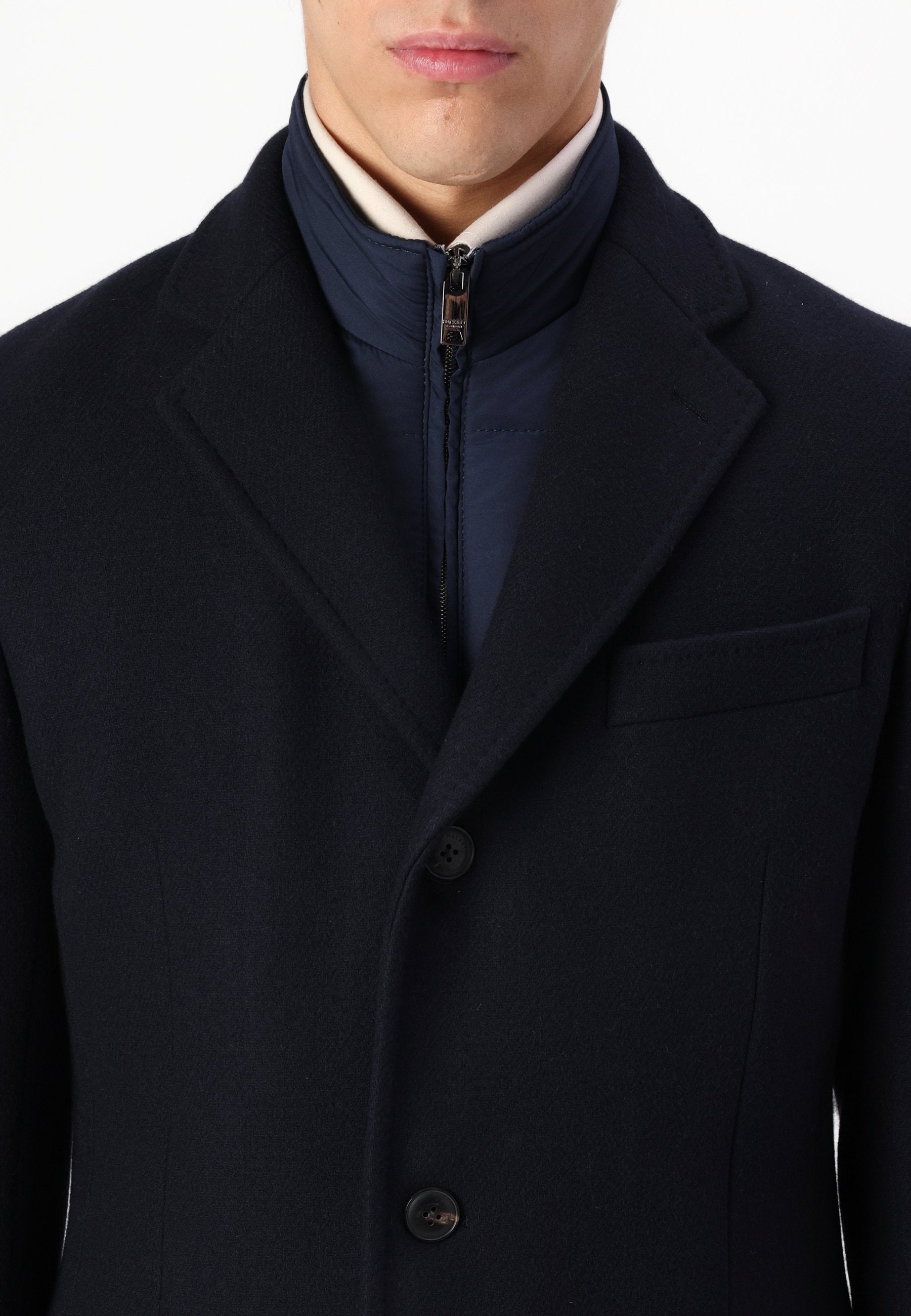 Hackett London CASH COAT WITH BIB