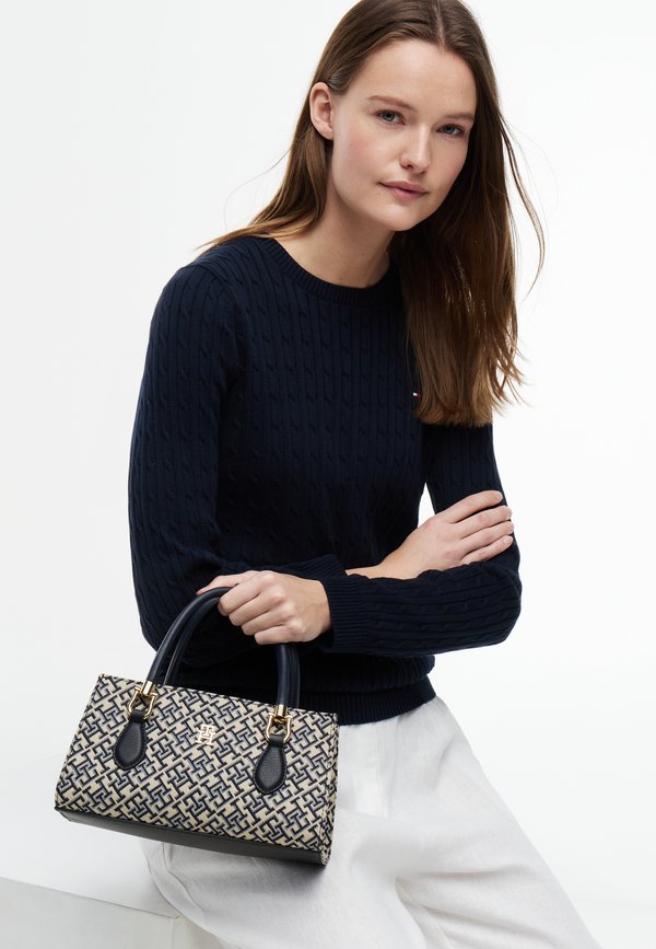 Tommy Hilfiger GRACE MINI - Handbag - blue
