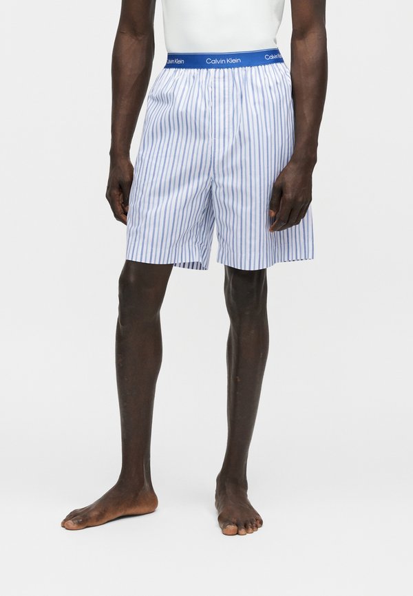 Calvin Klein Underwear SLEEP - Pyjama bottoms - blue rover/fog