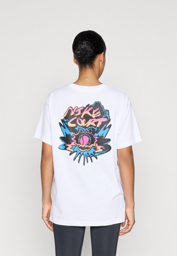 Nike Performance TEE SLAM BOYFRIEND - Sports T-shirt - white