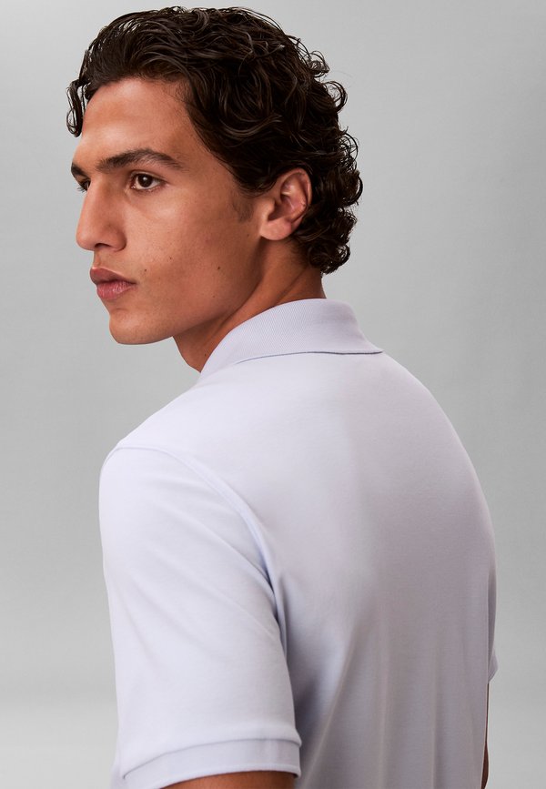 Calvin Klein SS SLIM SUPIMA ZIP POLO