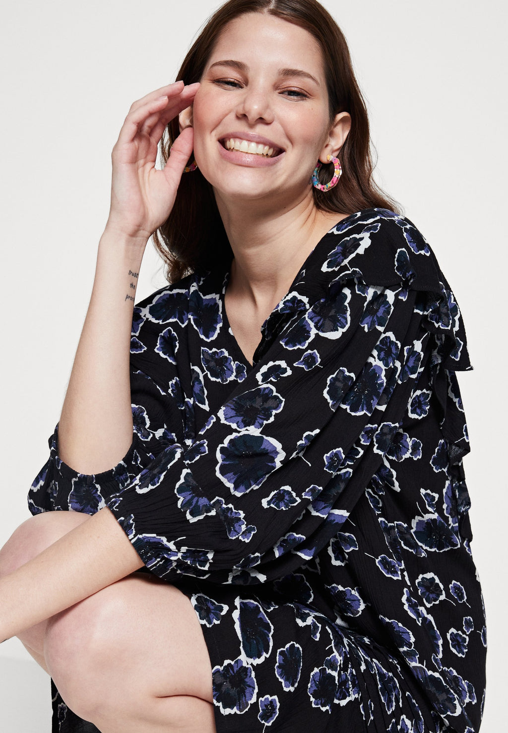 Soaked in Luxury ZAYA DROP WAIST DRESS