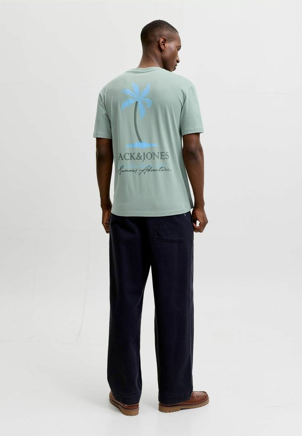 Jack & Jones Backprintet - Print T-shirt - stormy sea
