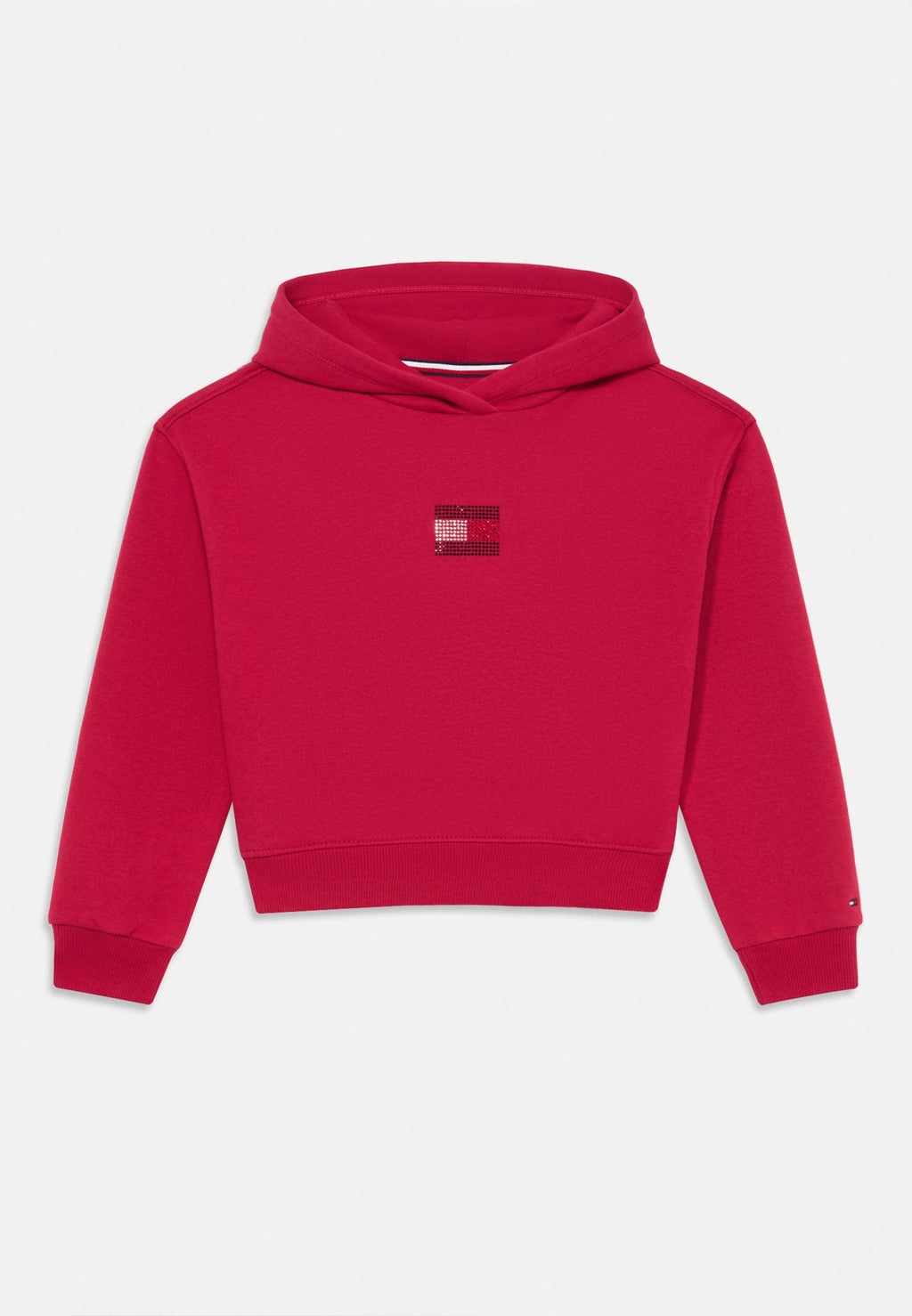 RHINESTONE FLAG HOODIE Media 1